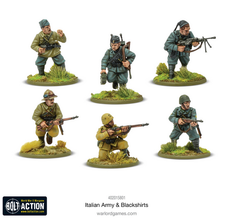Italian Army & Blackshirts