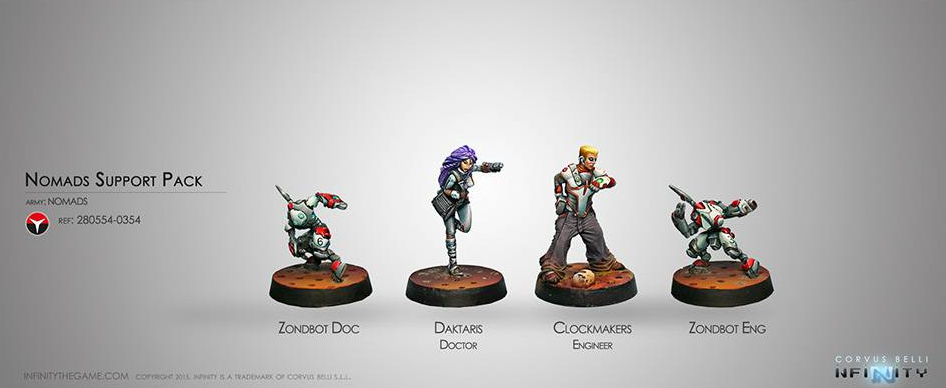 Nomads Support Pack
