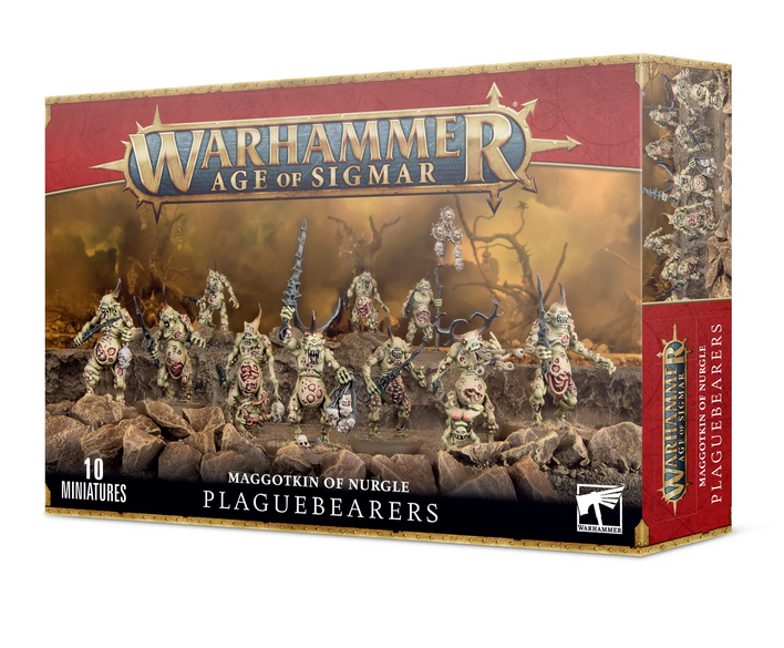 DAEMONS OF NURGLE PLAGUEBEARERS