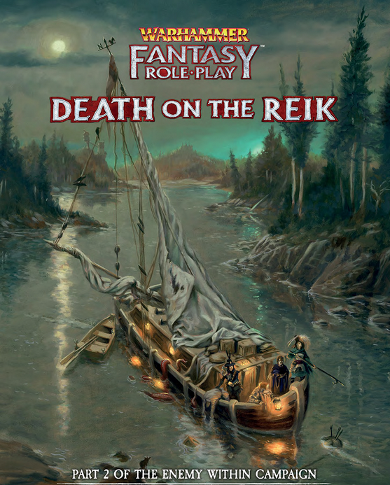 ENEMY WITHIN Vol 2: Death on the Reik - Warhammer Fantasy RPG