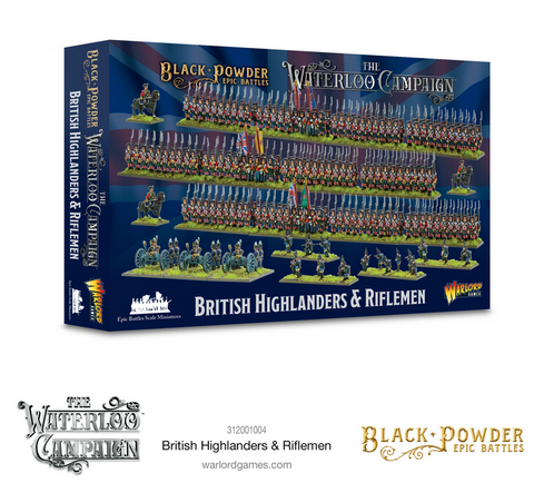 Epic Battles: WATERLOO - British Highlanders & Riflemen