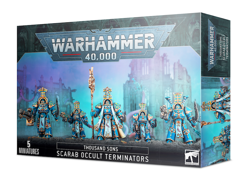 THOUSAND SONS SCARAB OCCULT TERMINATORS