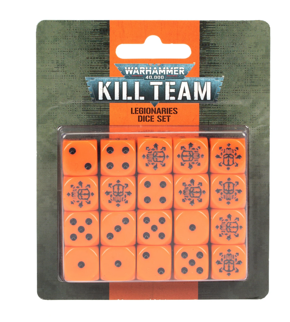 KILL TEAM: CHAOS SPACE MARINE LEGIONARIES DICE