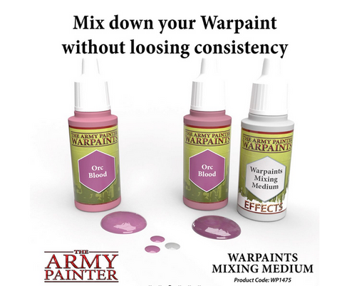 Warpaints Mixing Medium
