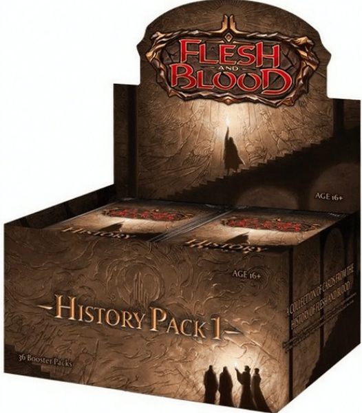 HISTORY PACK 1 - Sealed Booster Box  Incom Gaming