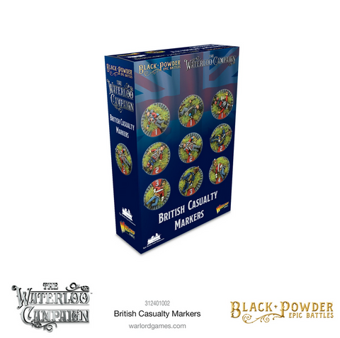 Napoleonic British Casualty Markers