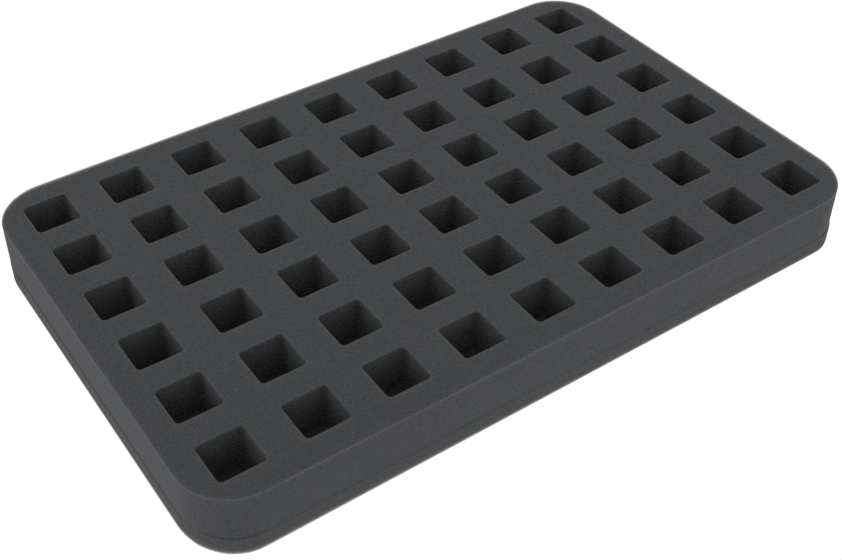 FOAM TRAY FOR WARHAMMER - 54 DICE