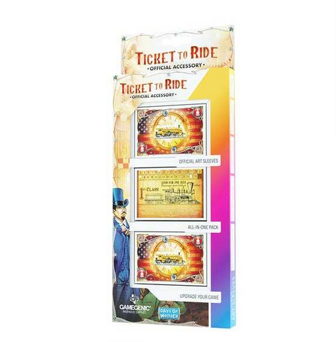 TICKET TO RIDE - Official Art Sleeves