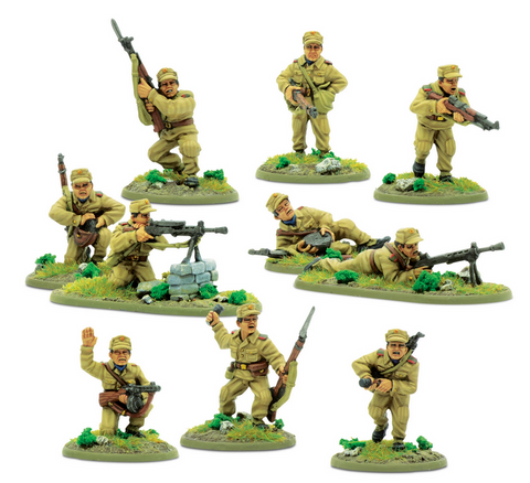 North Korean KPA LMG Squad