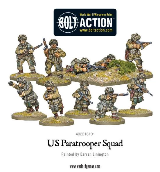 US Paratrooper Squad