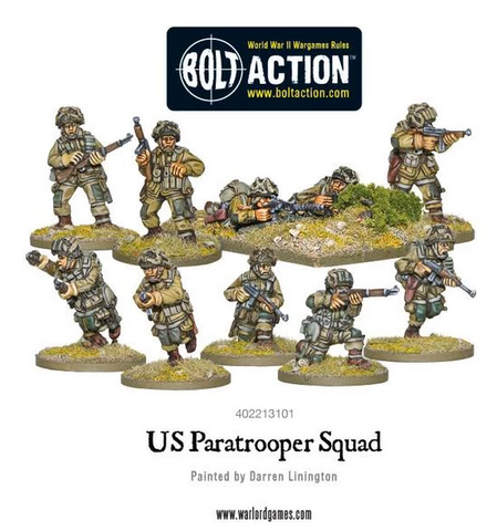 US Paratrooper Squad