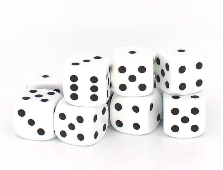 Packs of Dice (Various size & colours)