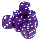 Packs of Dice (Various size & colours)