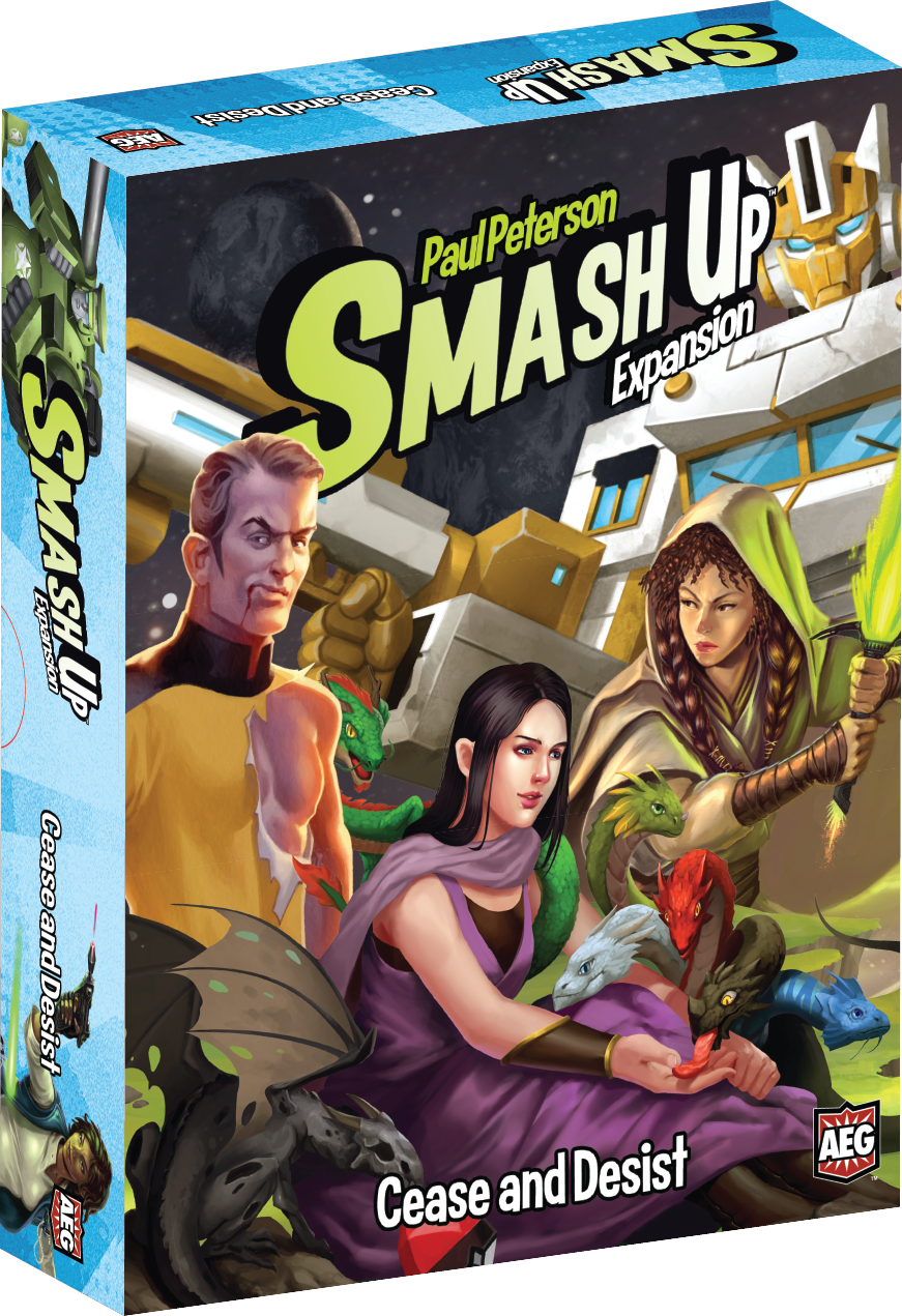 CEASE AND DESIST: Smash Up expansion