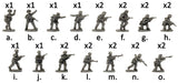 East German Mot-Schutzen Platoon (24 figures)