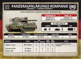 Leopard 1 Panzer Zug (Plastic)