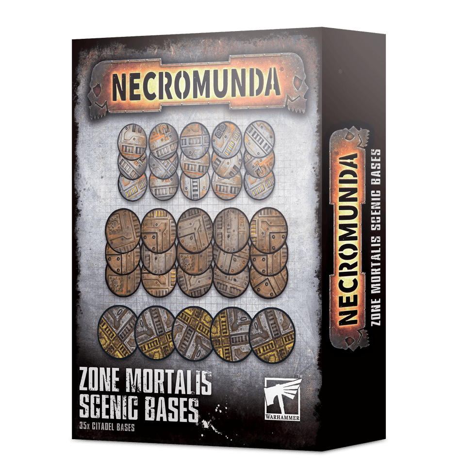 NECROMUNDA ZONE MORTALIS SCENIC BASES