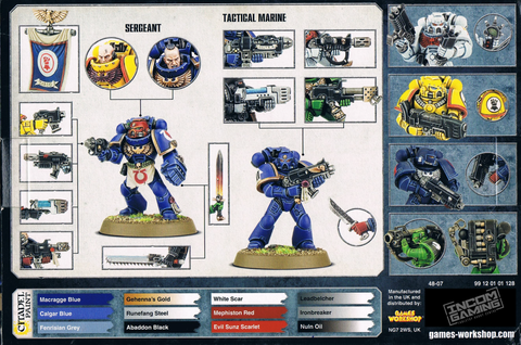 SPACE MARINE TACTICAL SQUAD
