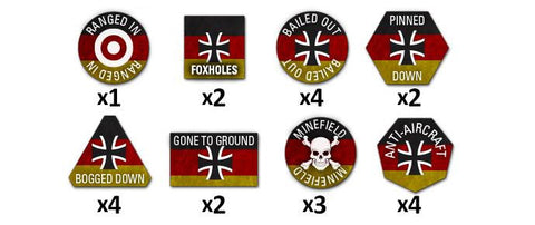 Team Yankee German Token Set