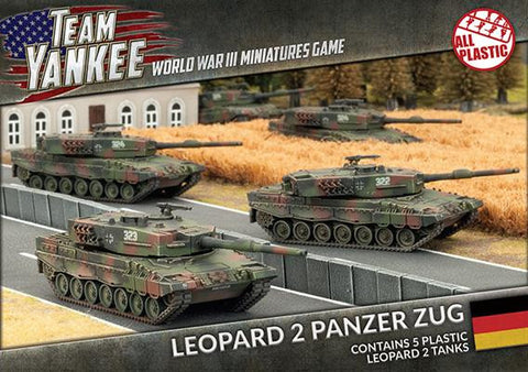 Leopard 2 Panzer Zug (Plastic)