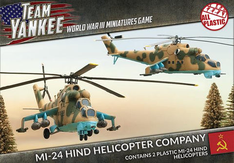 Mi-24 Hind Helicopter Company (Plastic)