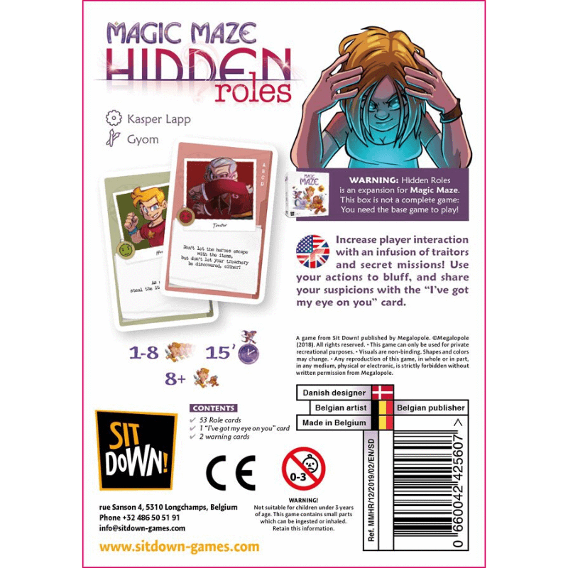 MAGIC MAZE: Hidden Roles