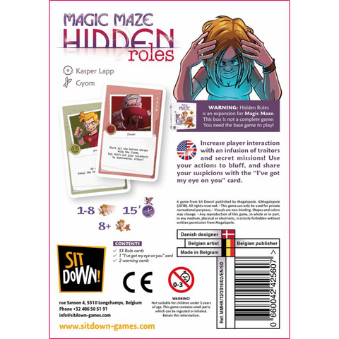 MAGIC MAZE: Hidden Roles
