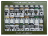 70.109 - MODEL COLOUR SET - WWII Allies Set (x16)