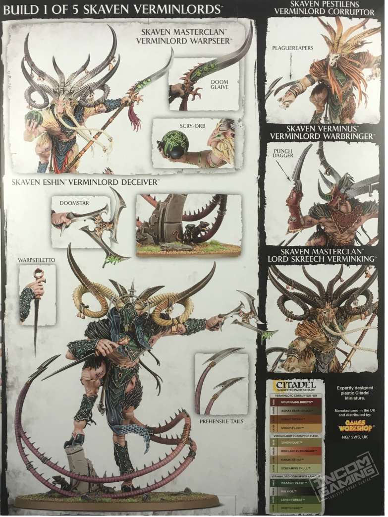 SKAVEN VERMINLORD CORRUPTOR