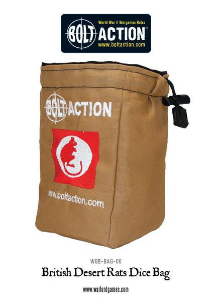Bolt Action Desert Rat Dice Bag