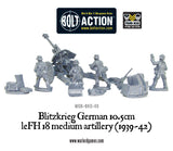 Blitzkreig German leFH 18 10.5cm howitzer