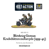 Blitzkreig German Kradschutzen Motorcycle