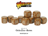 Bolt Action: Orders Dice pack - Brown
