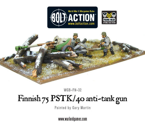 Finnish 75 PSTK/40 Anti-Tank Gun