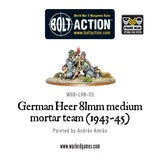 German Heer 81mm Medium Mortar