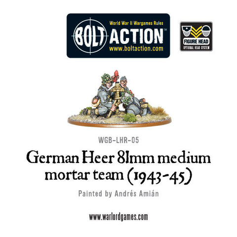 German Heer 81mm Medium Mortar