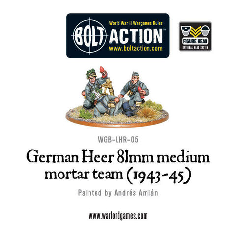 German Heer 81mm Medium Mortar