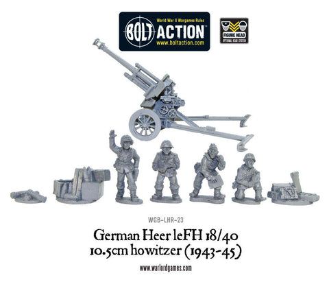 German Heer LeFH 18 10.5cm Medium Howitzer (winter)