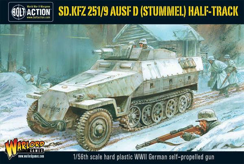 Sd.Kfz 251/9 Ausf D (Stummel) Half track
