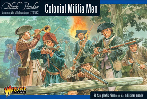 Colonial Militia Men