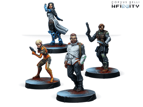 Agents of the Human Sphere. RPG Characters Set