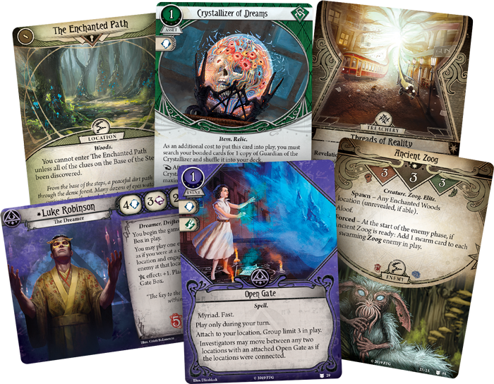 THE DREAM-EATERS - Deluxe: Arkham Horror LCG Exp.
