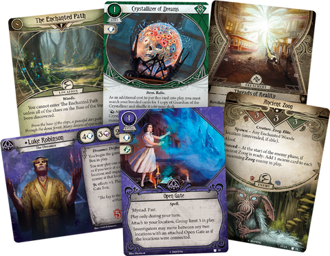 THE DREAM-EATERS - Deluxe: Arkham Horror LCG Exp.