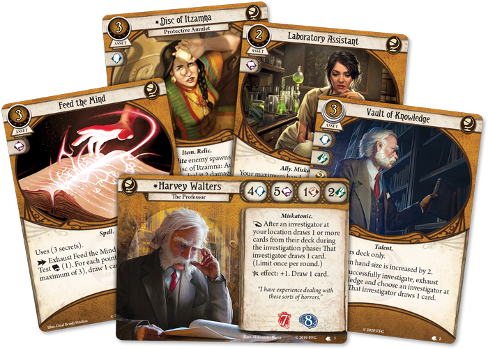 HARVEY WALTERS - Investigator Starter Deck: Arkham Horror LCG Exp.