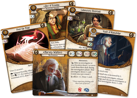 HARVEY WALTERS - Investigator Starter Deck: Arkham Horror LCG Exp.