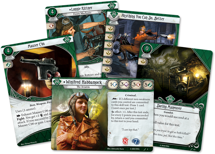 WINIFRED HABBAMOCK - Investigator Starter Deck: Arkham Horror LCG Exp.