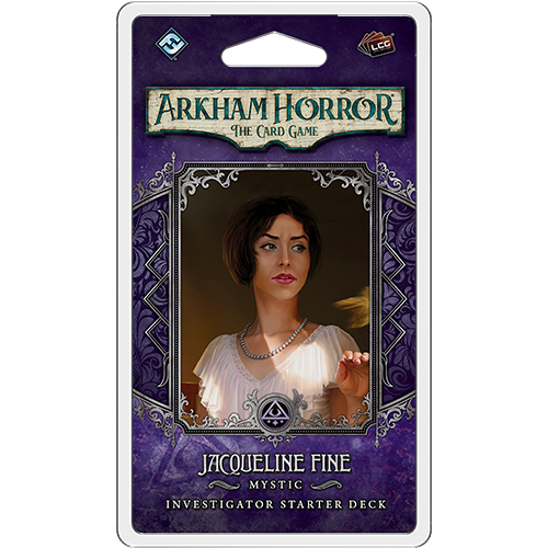 JACQUELINE FINE - Investigator Starter Deck: Arkham Horror LCG Exp.