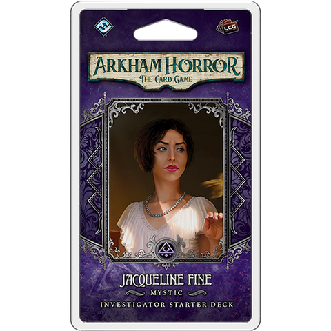 JACQUELINE FINE - Investigator Starter Deck: Arkham Horror LCG Exp.