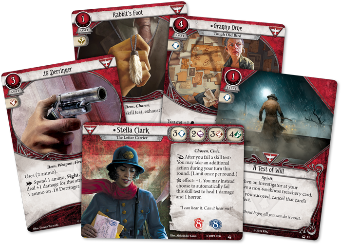 STELLA CLARK - Investigator Starter Deck: Arkham Horror LCG Exp.