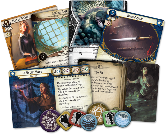 THE INNSMOUTH CONSPIRACY- Deluxe: Arkham Horror LCG Exp.